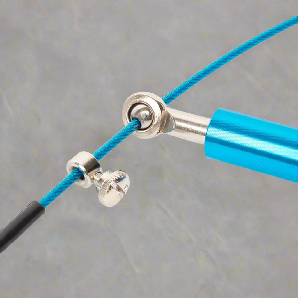 Corde à Sauter - JumpRopeCrossfit™ - Bleu - GJ Fit Shop