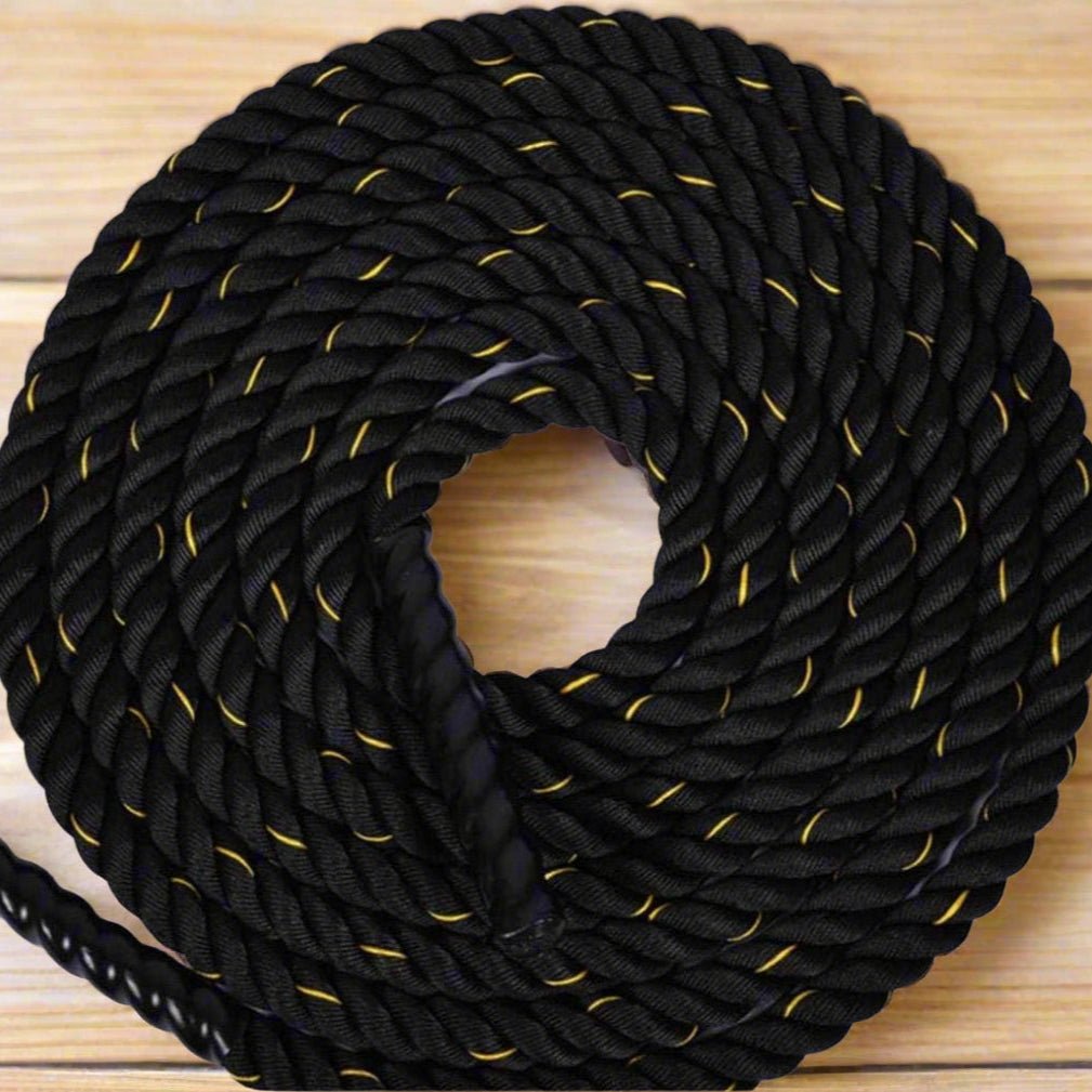Corde Musculation - TitanSkip™ - Jaune - GJ Fit Shop