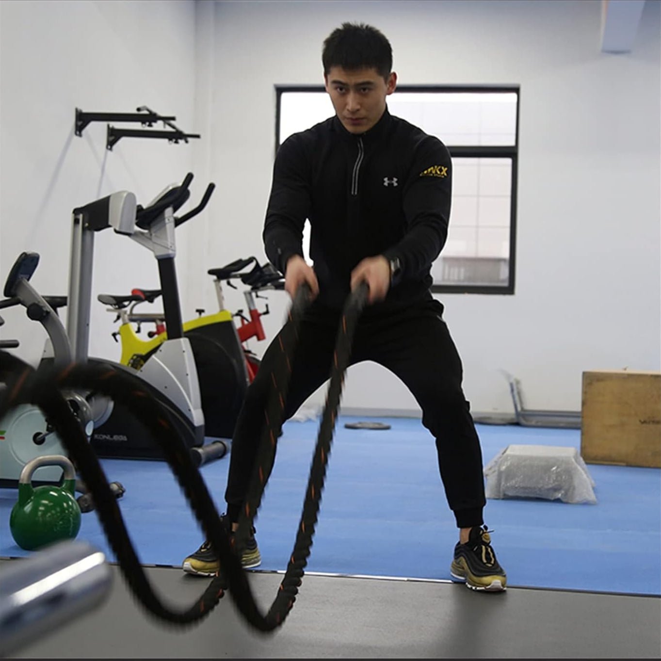 Corde Musculation - TitanSkip™ - Rouge - GJ Fit Shop