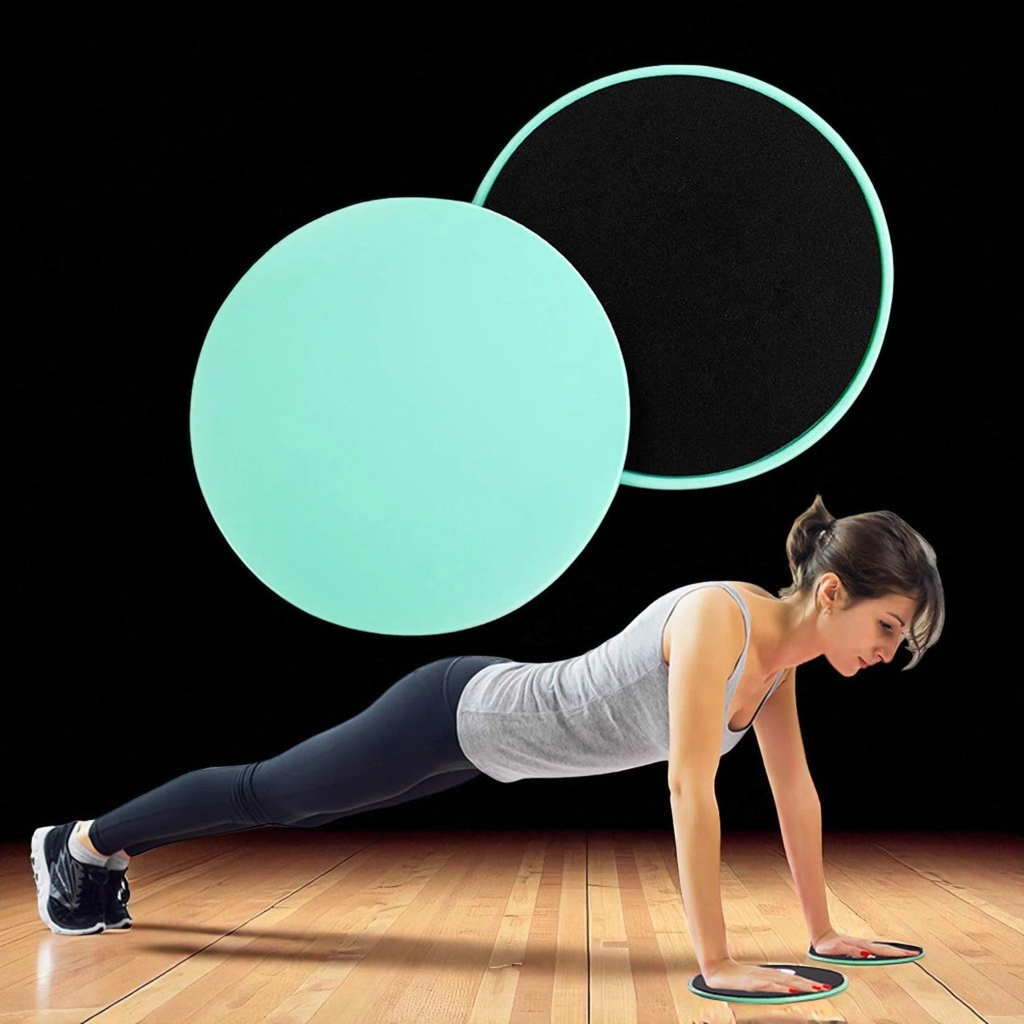 Glissière - CoreGlideDiscs™ - Vert - GJ Fit Shop
