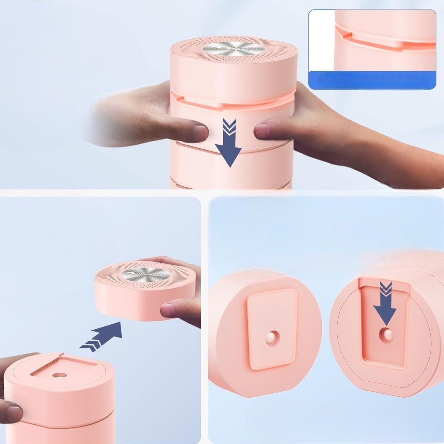 Haltères - AdjustTechDumbbells™ - Rose - GJ Fit Shop