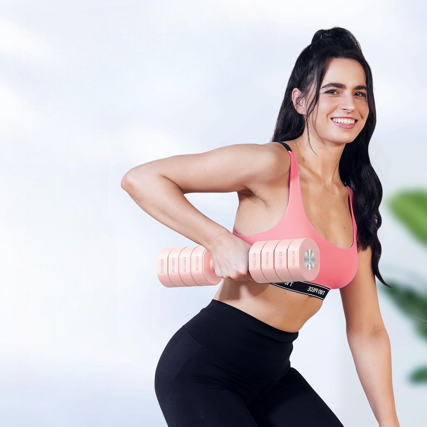 Haltères - AdjustTechDumbbells™ - Rose - GJ Fit Shop