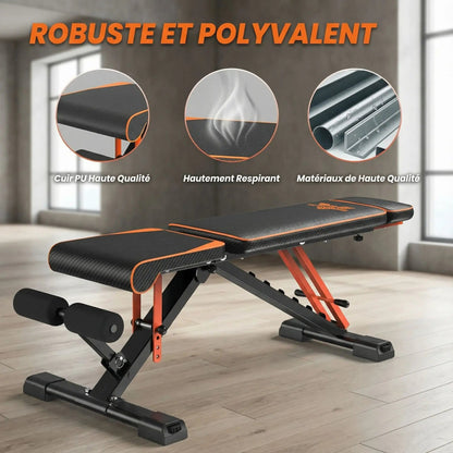 banc de musculation pro fit caracteristiques produit 