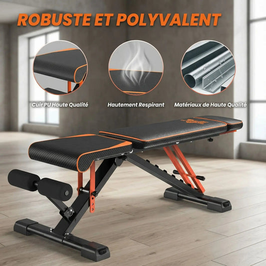 banc de musculation pro fit caracteristiques produit 