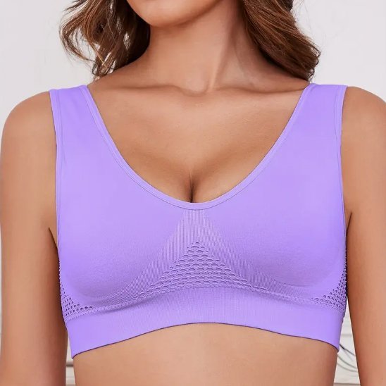 brassiere sport femme confort ultra vue devant 