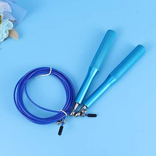 corde a sauter jumpropecrossfit bleu reglable 