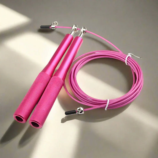 Corde à Sauter - JumpRopeCrossfit™ - Rose - GJ Fit Shop
