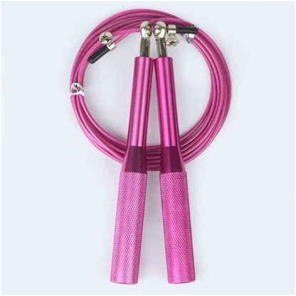 corde a sauter jumpropecrossfit rose ajustable 