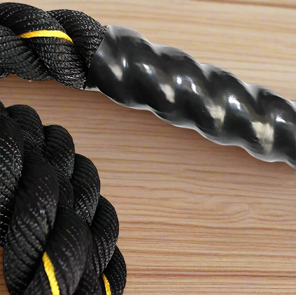 corde musculation titanskip jaune pignee robuste