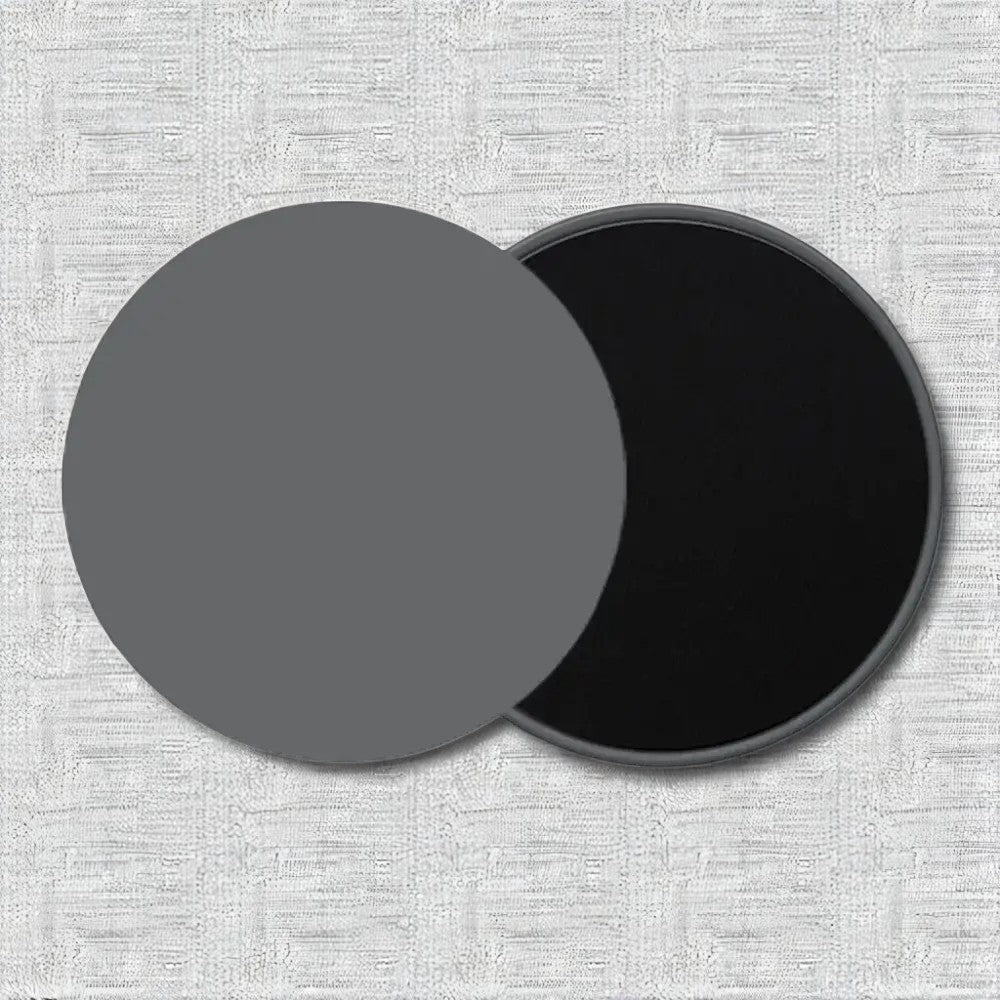 glissiere core glide discs gris pack 2