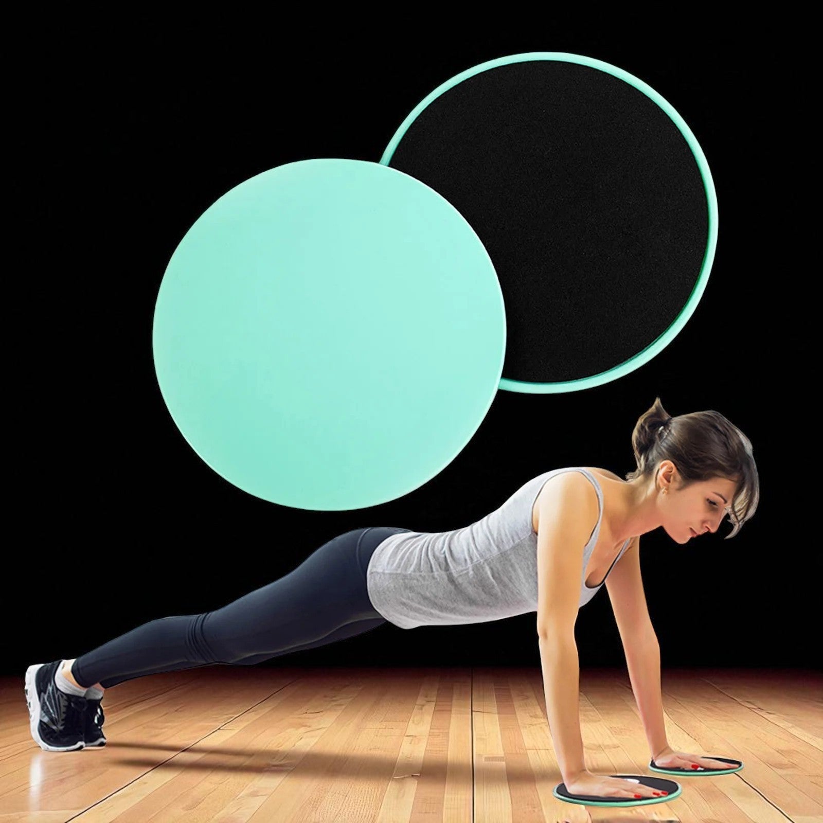 Glissière - CoreGlideDiscs™ - Vert - GJ Fit Shop