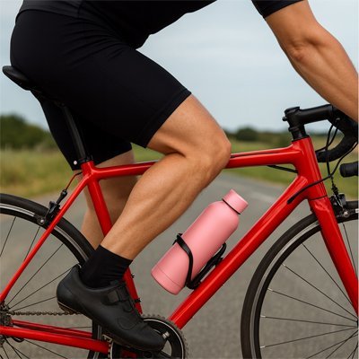 gourde-isotherme-thermoeco-rose-dans-porte-bouteille