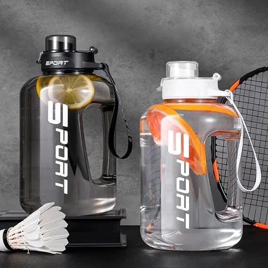 gourde sport hydrapro noir et blanc 