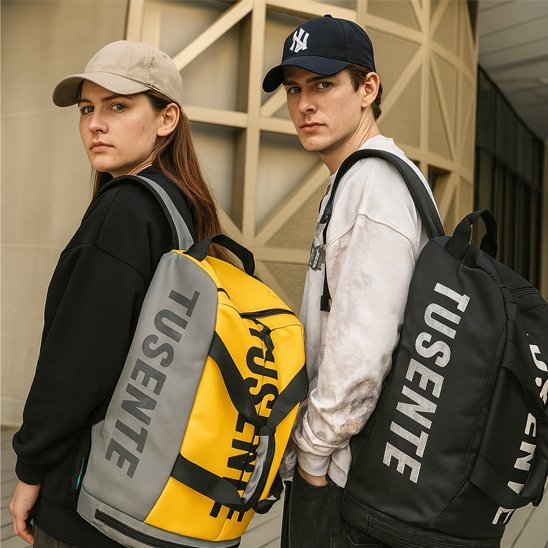 grand sac de sport ultra resistant deux couleurs