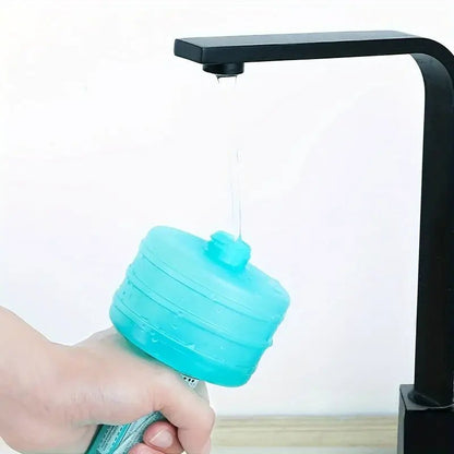 haltere waterdumbbelllite bleu eau 
