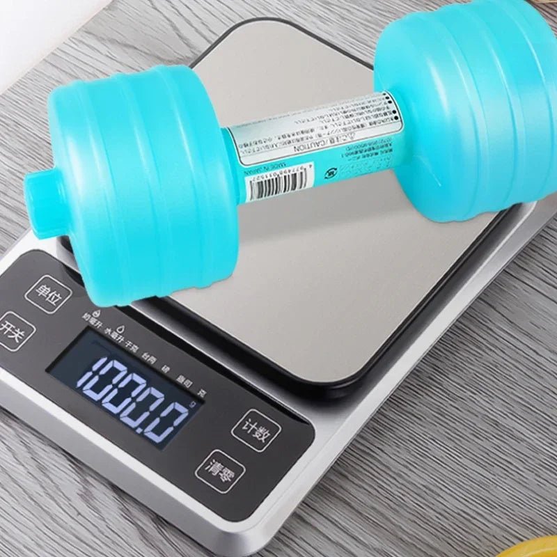 haltere waterdumbbelllite bleu poids