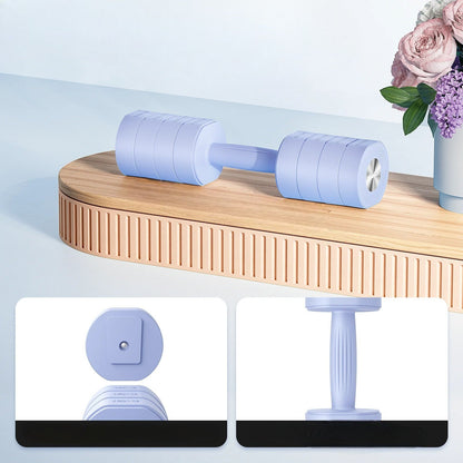 halteres adjusttechdumbbells bleu resistantes