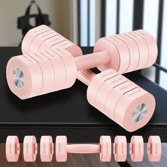Haltères - AdjustTechDumbbells™ - Rose - GJ Fit Shop