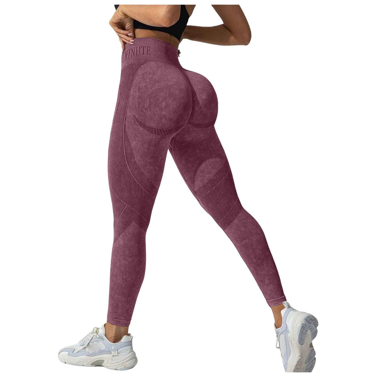 legging sport femme effet gainant slimfit  fushia 