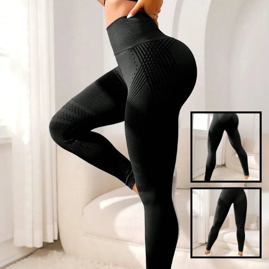 legging sport femme performance plus noir