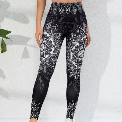 legging sport lotus flow noir