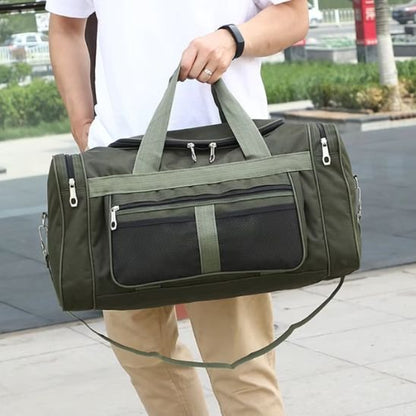 sac de sport fitness design kaki