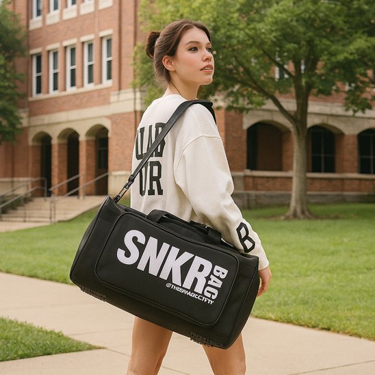 sac de sport multisport snkr vue cote