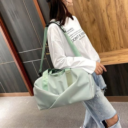 sac de sports femme elegance vert menthe