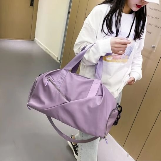 sac de sports femme elegance violet lavande 