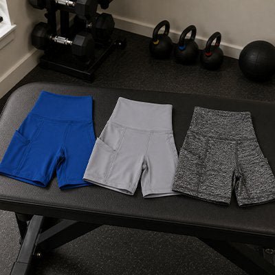 short de sport femme ultra confort max trois couleurs 