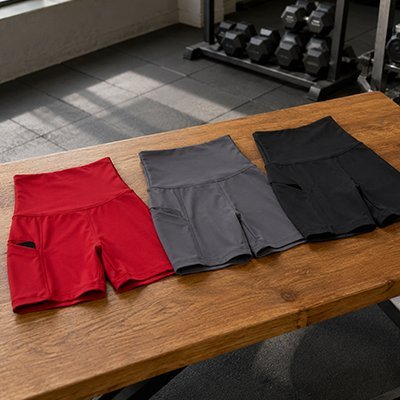 short de sport femme ultra confort trois couleurs