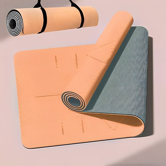 tapis de gym peach paradise impermeable
